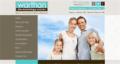 Desktop Screenshot of mckinneydermcenter.com